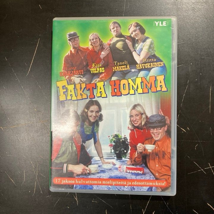 Fakta homma - Kausi 1 DVD (VG+/M-) -tv-sarja-